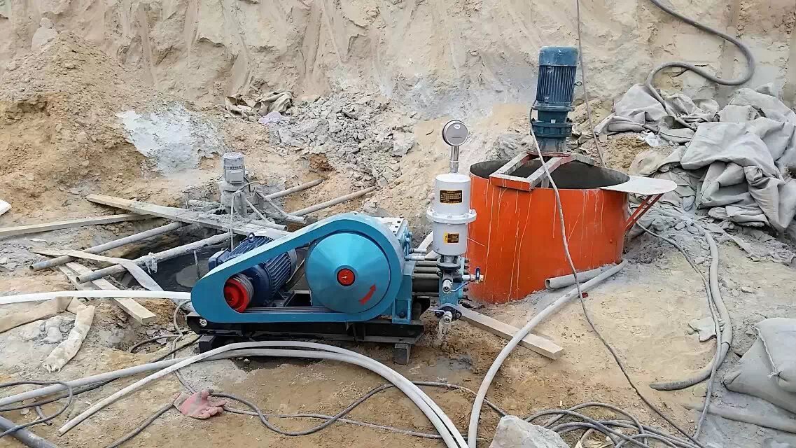 园林办事处顶管注浆